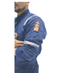 Overol ignifugo azul oscuro unisex - Imagen 3