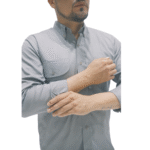 Camisa drill gris caballero - Imagen 4