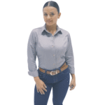 Camisa Lec Lee gris dama - Imagen 5