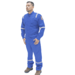 Overol ignifugo azul rey unisex - Imagen 3