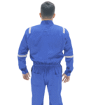 Overol ignifugo azul rey unisex - Imagen 4