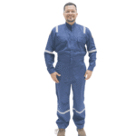 Overol ignifugo azul oscuro unisex - Imagen 2