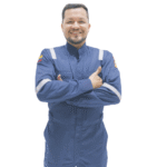 Overol ignifugo azul oscuro unisex - Imagen 4