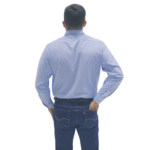 Camisa Oxford azul caballero - Imagen 2