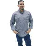 Camisa Lec Lee gris caballero