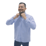 Camisa Oxford azul caballero - Imagen 5