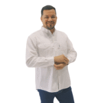 Camisa Lec Lee blanca caballero - Imagen 2