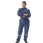 Overol ignifugo azul oscuro unisex - Imagen 6