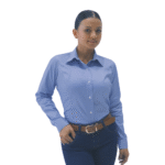 Camisa Lec Lee azul dama