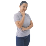 Polo hambar gris dama - Imagen 4