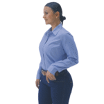 Camisa Lec Lee azul dama - Imagen 2