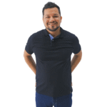 Polo hambar negro caballero - Imagen 5