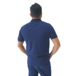 Polo hambar azul oscuro caballero - Imagen 5