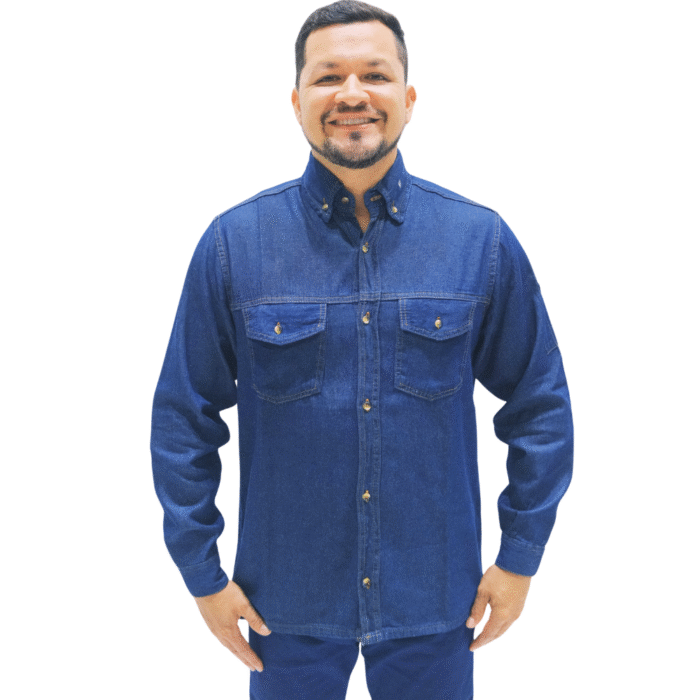 Indigo Camisas De Dotacion Lec Lee Camisa Ergo Jean Caballero Aro