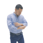 Camisa drill azul caballero - Imagen 5