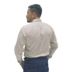 Camisa drill caqui caballero - Imagen 3