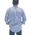 Camisa drill azul caballero - Imagen 2