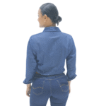 Camisa Lec Lee jean dama - Imagen 5