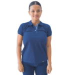 Polo hambar azul oscuro dama - Imagen 4