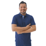 Polo hambar azul oscuro caballero