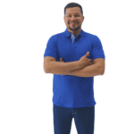 Polo hambar azul rey caballero - Imagen 3