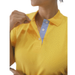 Polo hambar amarillo dama - Imagen 4