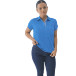 Polo hambar azul turquesa dama - Imagen 4