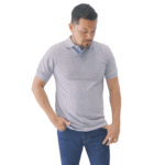 Polo hambar gris caballero