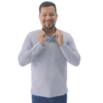 Polo hambar gris manga larga - Imagen 7