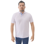 Polo hambar blanco caballero