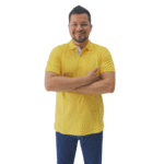 Polo hambar amarillo caballero - Imagen 4