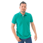 Polo hambar verde menta caballero - Imagen 4