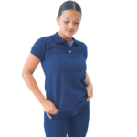 Polo hambar azul oscuro dama