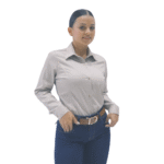 Camisa Lec Lee caqui dama