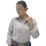 Camisa Lec Lee caqui dama - Imagen 3