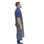 Delantal impermeable pvc negro - Imagen 3