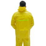 Conjunto 2p impermeable pvc amarillo - Imagen 2