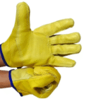 Guante vaqueta reforzado corto - Imagen 2