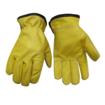 Guante vaqueta reforzado corto - Imagen 3