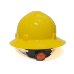 Casco de seguridad safari amarillo Armadura - Imagen 4