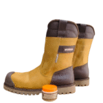 Bota wilters amarilla caña alta con refuerzo - Imagen 2