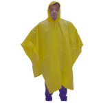 Capa impermeble pvc amarilla