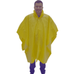 Capa impermeble pvc amarilla - Imagen 3