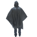 Capa impermeble negra - Imagen 2