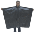 Capa impermeble negra - Imagen 3