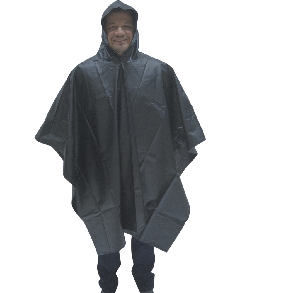 capa-negra Capa impermeble negra - Imagen 1