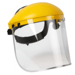 Careta de esmerilar con ribete