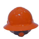 Casco de seguridad safari naranja Armadura - Imagen 2
