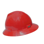 Casco de seguridad safari Rojo MSA - Imagen 2