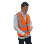 Chaleco reflectivo bosnia naranja - Imagen 2